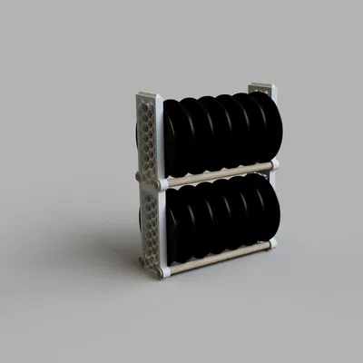 Giá đỡ cuộn filament xếp chồng tiện lợi cho in 3D