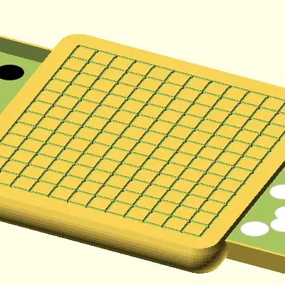 Trò chơi cờ vây mini 9x9 và 13x13 với ngăn chứa ghim