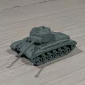 Xe tăng M26 Pershing tỷ lệ 1/100 dễ in - Thumbnail 3