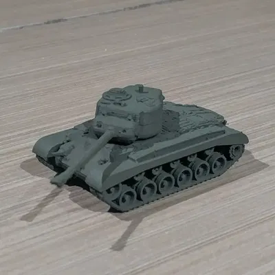 Xe tăng M26 Pershing tỷ lệ 1/100 dễ in