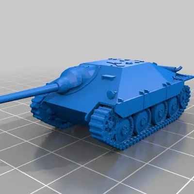Xe tăng Hetzer dễ in tỉ lệ 1/100