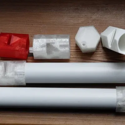 Ống nhạc labial cho đàn organ 3D