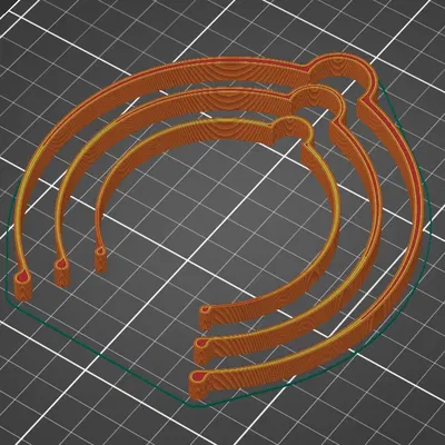 Kẹp cuộn vinyl giữ chặt vật liệu in 3D