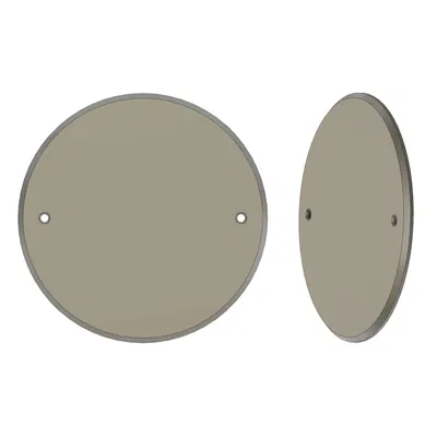 Nắp đậy cho hộp điện âm tường Ø 75 mm