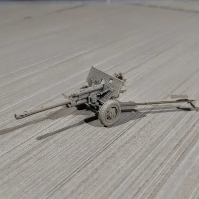 Súng phân khu ZiS-3 dễ in tỷ lệ 1/100