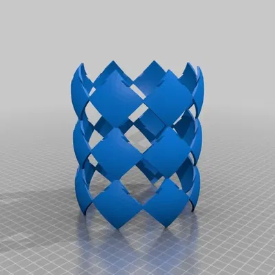 Đèn chụp đa vật liệu thiết kế hai màu đầu tiên