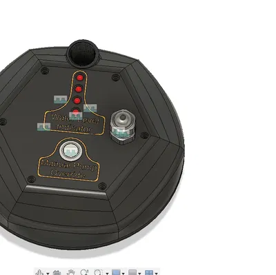 Vỏ điện tử bơm nước điều khiển ESP32 cho DIY