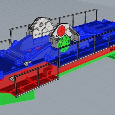 Mortar Karl Gerat dễ in với tỷ lệ 1/100