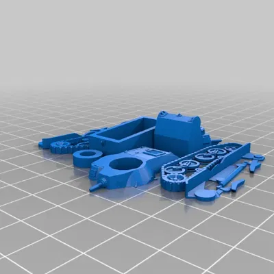 Xe tăng Type 95 Ha-Go dễ in tỉ lệ 1/100