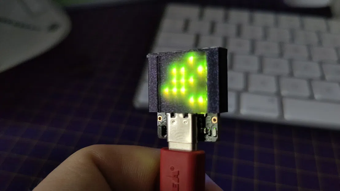 Kính chắn Mini Matrix cho bo mạch ESP32-C3 - Image 1