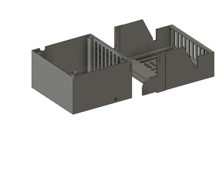 Hộp than X-Max3 với nắp gập tiện lợi - Image 1