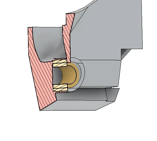 Vỏ Voron V0 cho LGX Lite với giá đỡ Slide Swipe - Image 3