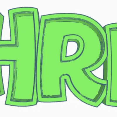 Đèn LED tên "CHRIS" dành cho trẻ em