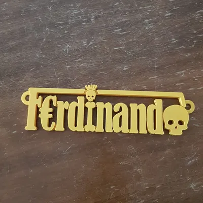 Dây chuyền phong cách rap có tên Ferdinando