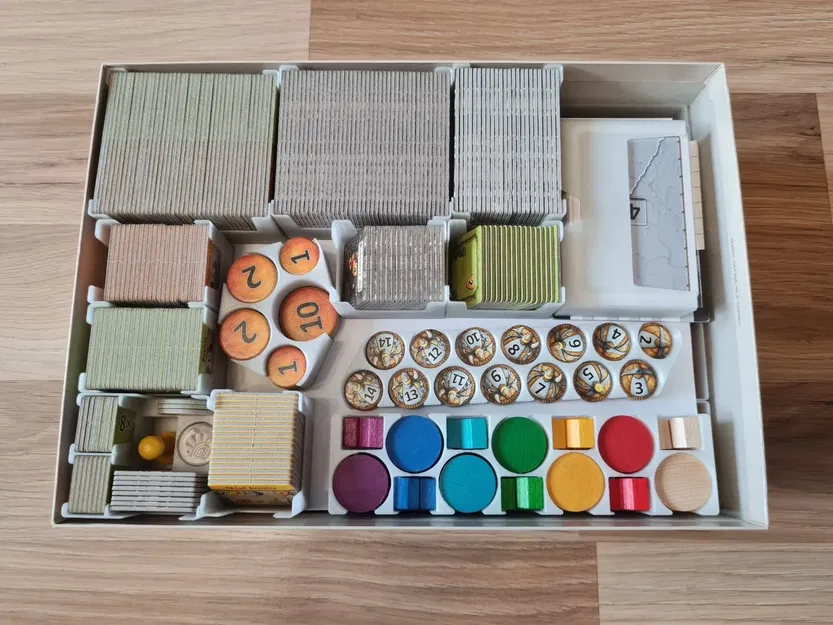 Giá đỡ tổ chức trò chơi Caverna cho các thành phần game - Image 2