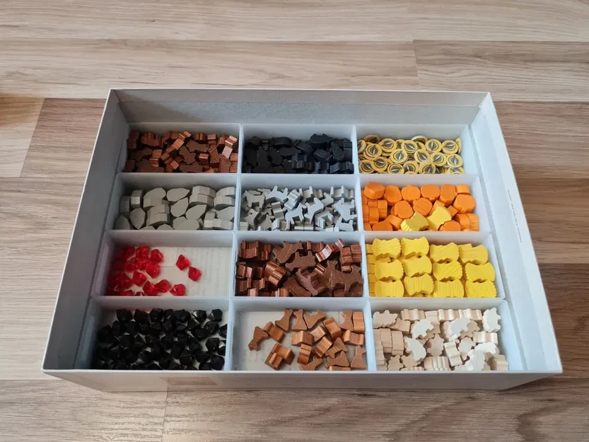 Giá đỡ tổ chức trò chơi Caverna cho các thành phần game - Image 4