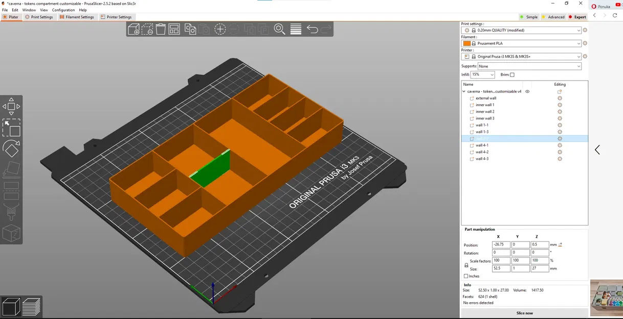Giá đỡ tổ chức trò chơi Caverna cho các thành phần game - Image 8