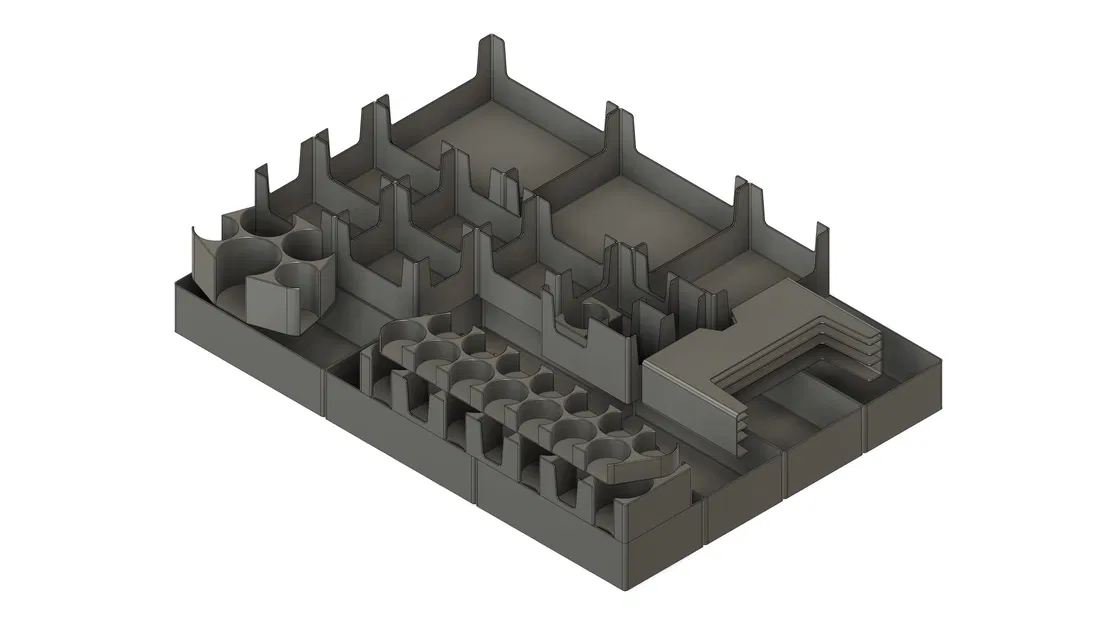 Giá đỡ tổ chức trò chơi Caverna cho các thành phần game - Image 9