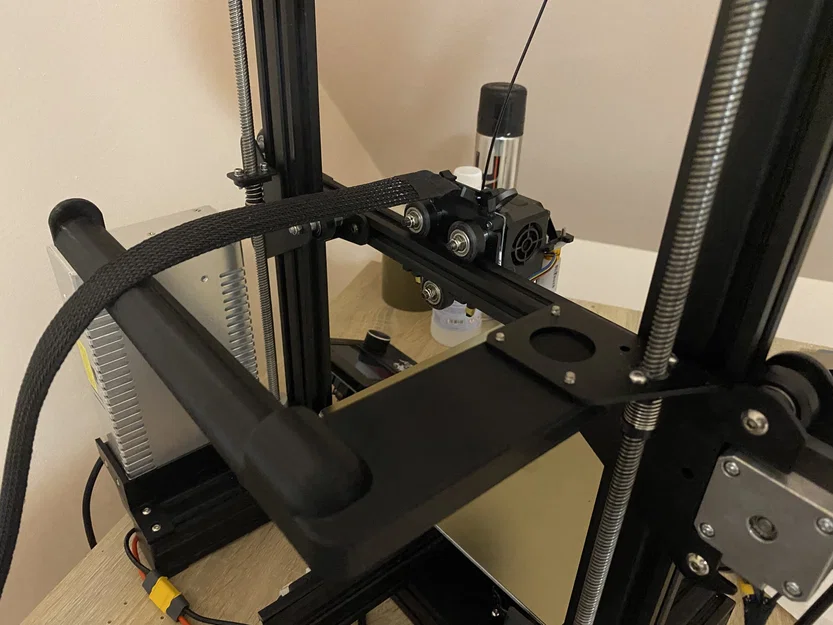 Giá đỡ dây cáp cho Sprite extruder trên máy in Creality Ender 3 - Image 4