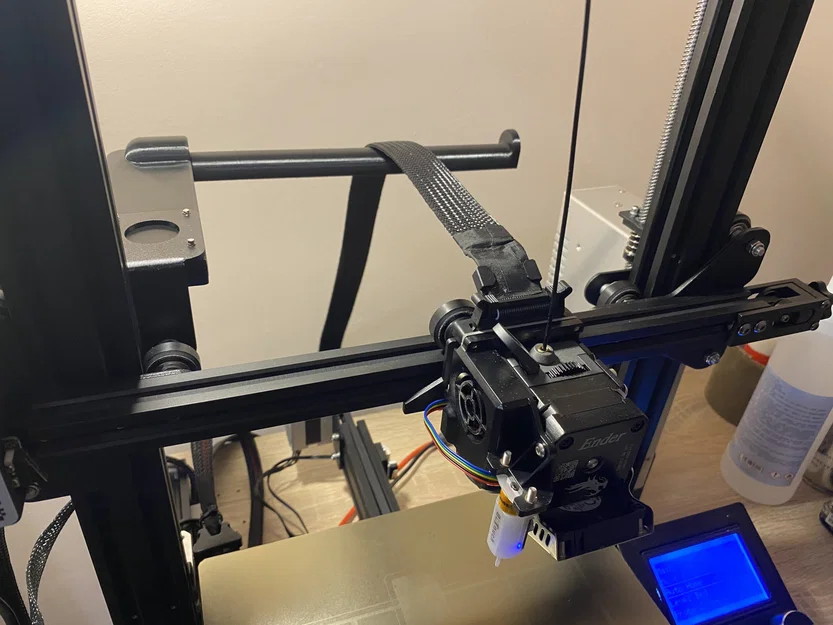 Giá đỡ dây cáp cho Sprite extruder trên máy in Creality Ender 3 - Image 6