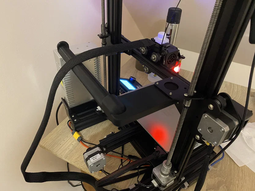 Giá đỡ dây cáp cho Sprite extruder trên máy in Creality Ender 3 - Image 8