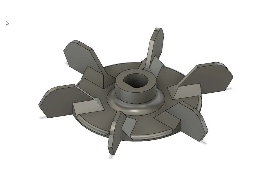 Bánh quạt bơm hồ bơi cho động cơ bơm nước - Image 1