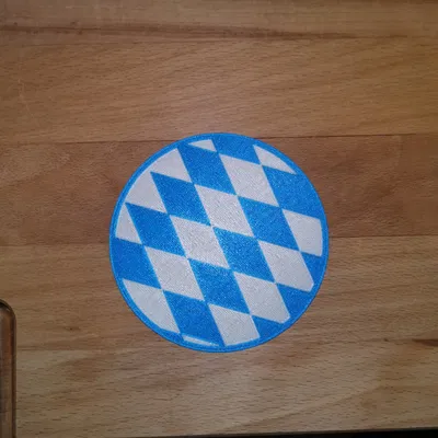 Lót ly họa tiết cờ Bavaria MMU