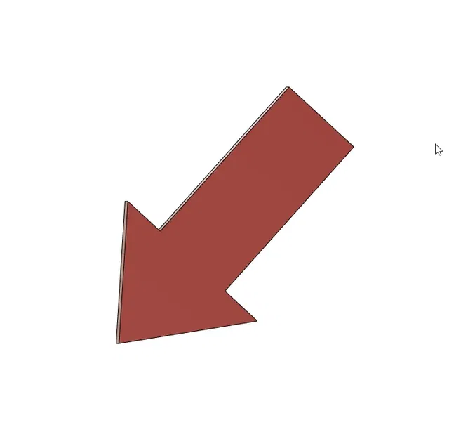 Nam châm hình mũi tên cho tủ lạnh - Image 1