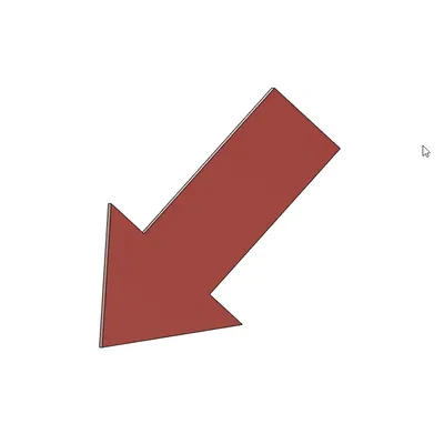 Nam châm hình mũi tên cho tủ lạnh