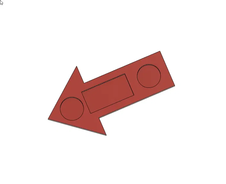 Nam châm hình mũi tên cho tủ lạnh - Image 2