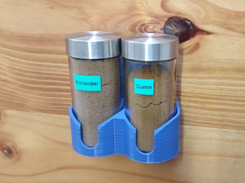 Giá đỡ gia vị để bàn bằng OpenSCAD - Image 2