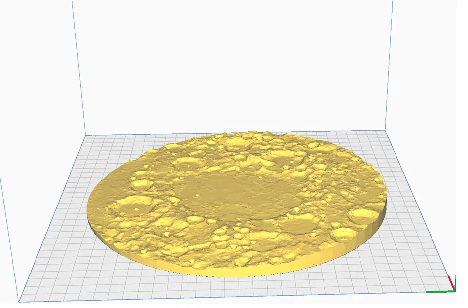 Bảng mặt trăng hình tròn cho nghệ thuật treo tường - Image 1