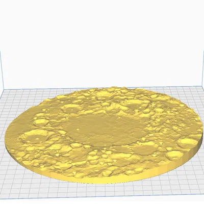 Bảng mặt trăng hình tròn cho nghệ thuật treo tường