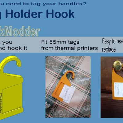 Giá đỡ nhãn có móc cho giấy nhiệt A6