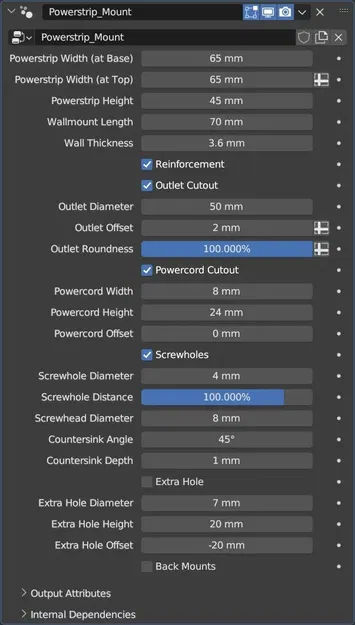 Giá đỡ ổ cắm điện điều chỉnh theo yêu cầu sử dụng - Image 4