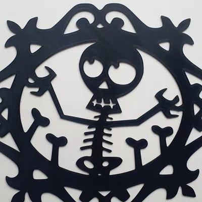 Trang trí Halloween hình bộ xương