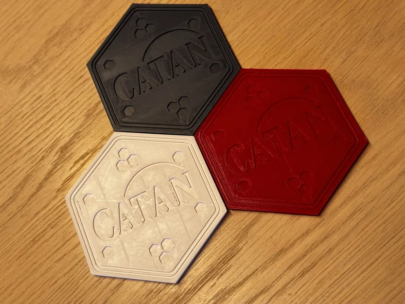 Đế lót ly chủ đề Catan cho người chơi - Image 1