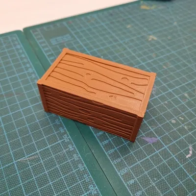 Hộp gỗ nhỏ với nắp trượt thú vị