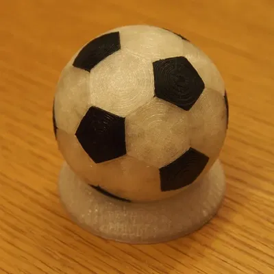 Hình khối Icosahedron cắt cụt dạng bóng đá tròn