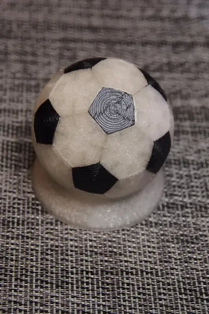 Hình khối Icosahedron cắt cụt dạng bóng đá tròn - Image 6