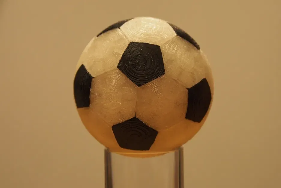 Hình khối Icosahedron cắt cụt dạng bóng đá tròn - Image 7