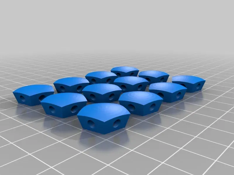 Hình khối Icosahedron cắt cụt dạng bóng đá tròn - Image 9