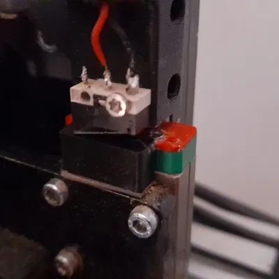 Bộ phận đệm công tắc giới hạn trục Z cho Indymill