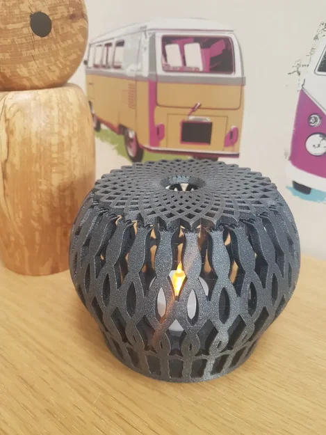 Giá đỡ nến tealight hình học đơn giản - Image 5