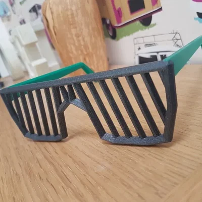 Kính mát in 3D kiểu dáng thời trang không bảo vệ UV