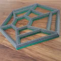 Đế lót ly hình học đơn giản cho nhà bếp - Thumbnail 1