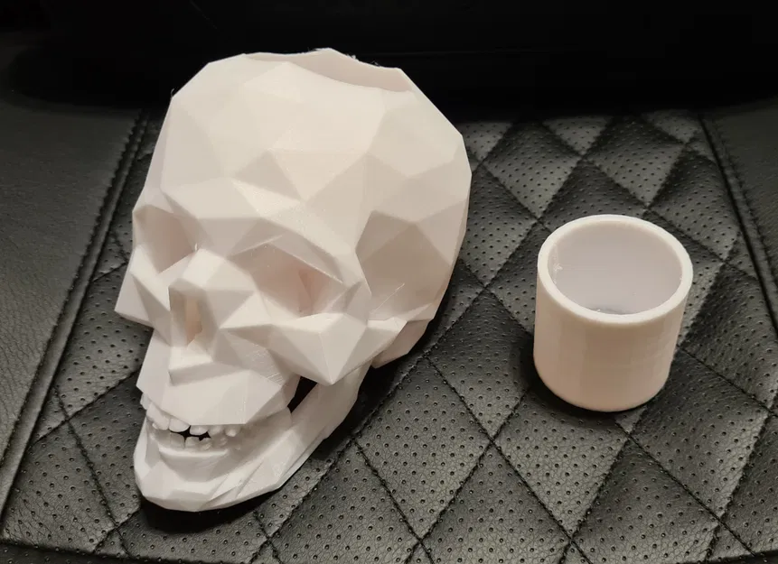 Chậu cây succulent hình đầu lâu - Image 2