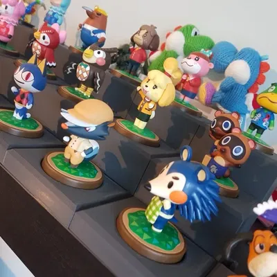 Giá đỡ amiibo nhiều tầng cho bộ sưu tập của bạn