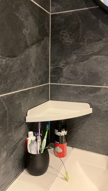 Giá treo góc đơn giản cho tường nhà - Image 1