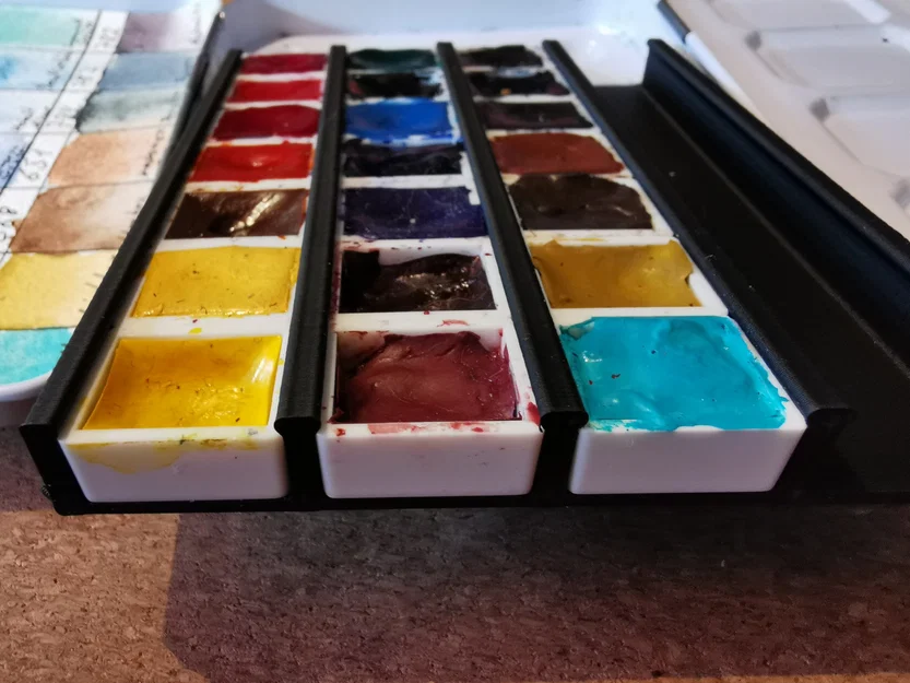 Hộp đựng màu nước Schmincke mới với 28 màu sắc - Image 6